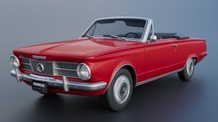 ABS-LIKE RESIN 3D PRINTED 1/25 1965 PLYMOUTH VALIANT CONVERTIBLE FULL KIT