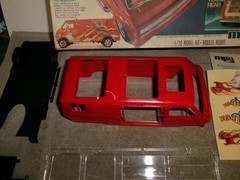 MPC 1/20 GIANT FORD INVISIBLE VAN PLASTIC MODEL CAR KIT – UNBUILT – 23 PHOTOS