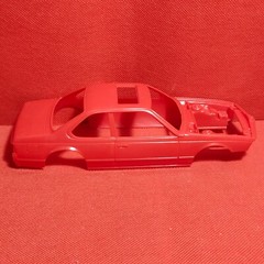 Body Shell & Frame BMW 635 csi 1:25 Scale Model Car Part Monogram