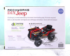 Mechworks D.I.Y. Jeep Model Discovery Toys 135 Pcs For Ages 8+ New Open Box