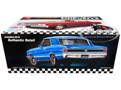 SKILL 2 MODEL KIT 1967 CHEVROLET CHEVELLE SS 396 1/25 SCALE BY AMT AMT1388