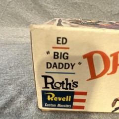 Vintage ORIGINAL Revell Ed “BIG DADDY” Roth DRAG NUT NOS FACTORY SEALED 1963