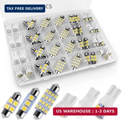 Zakolak 42 Pieces Interior Car Lights, Super Bright White Dome Map Tail Cab Ligh