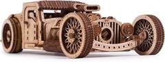 Hot Rod Wooden Model Car Kit – DIY Retro Puzzle Rides Up to 32 Feet