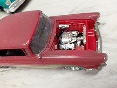 Model Junkyard/parts Plastic Custom Vintage Car Lot Of 7 Custom -57 Chevys