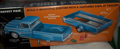 AMT 1960 FORD F-100 PICKUP TRUCK W/ TRAILER 1/25 MODEL KIT COLLECTIBLE NEW BOX