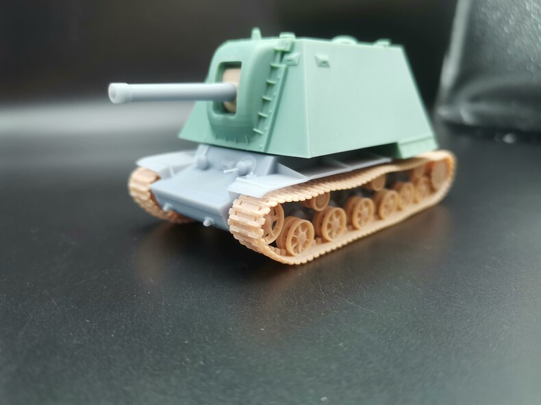 3D printing 1/72/48/87 Soviet “KV series tanks U19” kit Uncoated