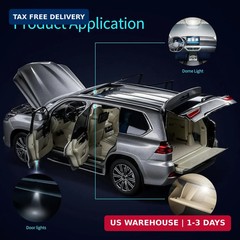 Zakolak 42 Pieces Interior Car Lights, Super Bright White Dome Map Tail Cab Ligh
