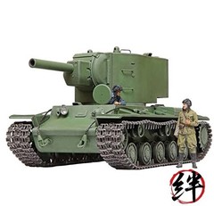 TAMIYA 35375 1:35 Rus. Sw. Pz. KV-2 Giant 152 mm Crafts Model Kit