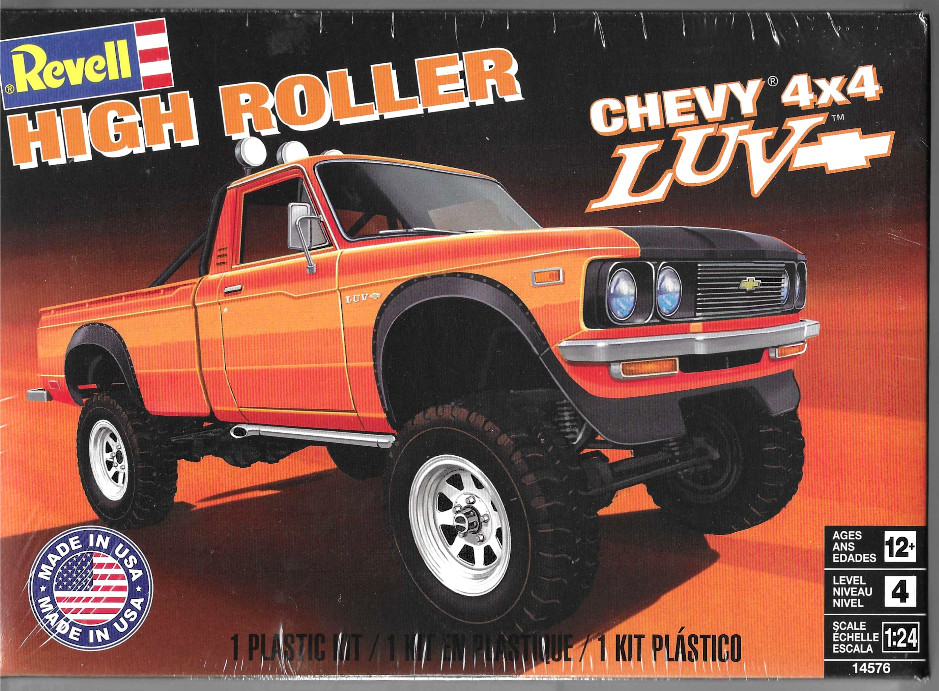 Revell ‘High Roller’ Chevy 4X4 Luv Truck in 1/24 4576
