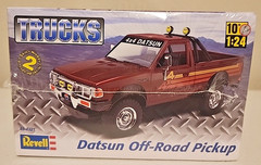 Revell Datsun Off Road Pickup Truck Kit # 85-4321 Sealed Minor Dented Box 1:24
