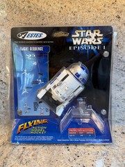 Vintage 1999 Estes Flying Action Model Rocket – Star Wars – R2-D2