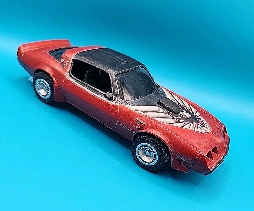 1980 Pontiac Indy Pace Car Firebird Trans Am 1:25 Model Box Painted Built u-1J