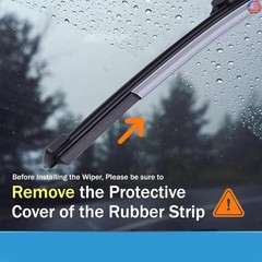 Windshield Wiper Blades for 2024-2025 Chevy Trax – Front & Rear Set, OEM
