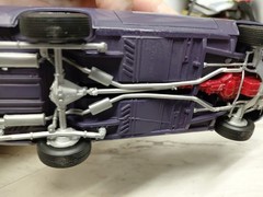 Model Junkyard/parts Plastic ,Nice Custom Car Lot Of 4 Mopars,dusty As Found