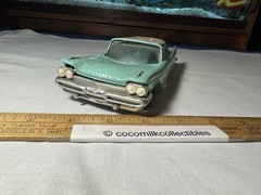 Vintage 1959 Promo Chrysler DeSoto Fireflite Friction Jo-Han Models Aqua Color