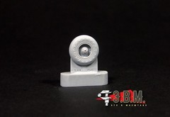 1:48 Resin Wheels for scale model F16A B Landing Gear