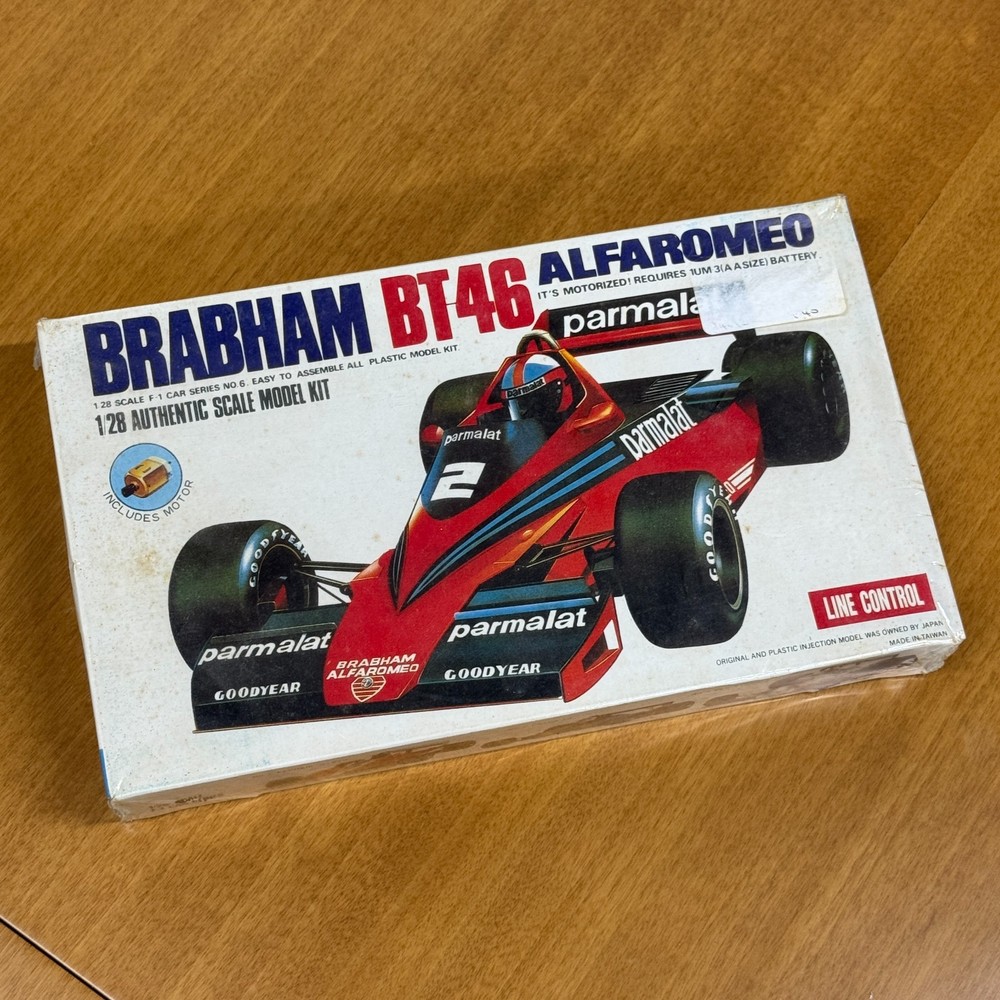 Bluetank 1/28 Alfa Romeo Brabham BT46 car model kit NEW SEALED! Motor Power