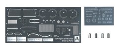 1/24 Pagani Zonda C12S Detail-Up Parts Set Plastic Model Decals AOSHIMA