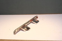 1970 Ford Maverick Model Car Rear Bumperl Chrome Part Jo-Han Made in USA