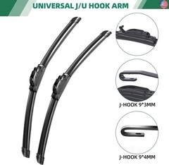 Windshield Wipers 22?+21? Premium OEM Quality, Durable Stable and Quite,