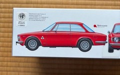 TAMIYA 1/24 Sports Car Series No.188 Alfa Romeo Giulia Sprint GTA Model Kit JP
