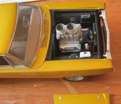 Monogram 1969 Dodge Super Bee 1/24 Lot of 2 Pro Street &Stock Built For Resto 69