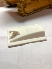 BELLY PAN KIT FOR AMT 1/25 SCALE BULLDOZER MODEL