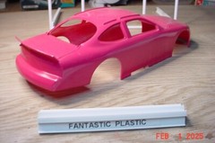 Vintage Pink Ford Taurus NASCAR Body 1/24th fb162