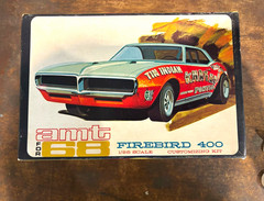 AMT 1968 Pontiac Firebird 400 1:25 Scale Tin Indian READ BELOW