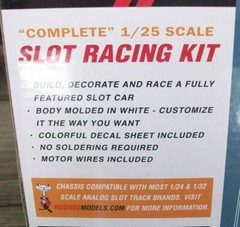 AMT Slot Car Kit 2006 06 Chevy Camaro Muscle Street Machine Hot Rod NHRA 1/25