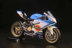 Award Winner Built Tamiya 1/12 Ducati 1199 Panigale S Tricolor +Martini Masking