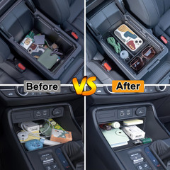 3-Piece Center Console Organizer Set for 2023-2025 2026 Honda CR-V & CR-V Hybrid