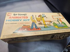 MARKS RUBE GOLDBERGS ANIMATED HOBBY KIT AUTOMATIC BABY FEEDER MODEL KIT