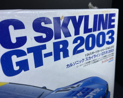 2004 Vintage TAMIYA 1/24 CALSONIC SKYLINE GT−R 2003 Plastic Model Factory Sealed