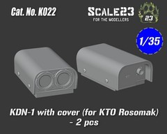 Scale23 1/35 KDN-1 with Cover (2pcs)