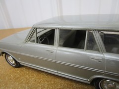 1963 Chevrolet Nova wagon 1/25 dealer promo car silver RZ model Chevy II station