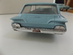 HUBLEY 1960, FORD 4-STATION WAGON, LIGHT BLUE, Promo Model Car