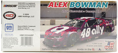 Salvinos JR Models “Ally” Alex Bowman 2024 Camaro ZL1 Nascar 1/24 Car Kit