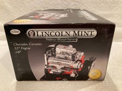 Testors Lincoln Mint – Chevrolet Corvette 327 Engine 1:6 Scale Model Kit