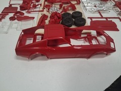 AMT 1/25 – STREET MACHINES CUSTOM CORVETTE – Model Kit – 6538 – In Box