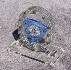 New Product! Wankel model engine. See through clear Acrylic, Made in USA