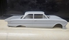 1/24 scale resin 3d printed Outlaw 1962 Ford Falcon drag body model slot car