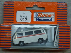 Roco Minitanks / Herpa (NEW) Modern RAF Police VW T3 Van Lot #1941