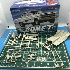 66 Mercury Comet A/FX Chassis W Frt Suspension No Rear End 1:25 LBR Model Parts