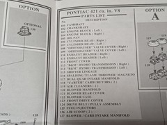 AMT Blueprinter Model Parts Pack Engines Grills Etc