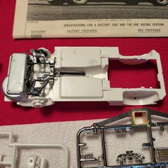 Revell Pete Brock BRE Datsun 260Z H-1402 Model Kit Open Box Partially Started