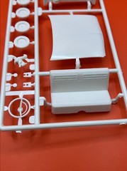 1963 Chevy II Wagon AMT Hood Squirrel Dash Seat Wheel Hubs Model Parts 1:25 New