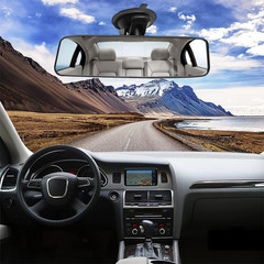 Car Rear View Mirror with Suction Cup, anti Glare Wide Angle HD Auto inside Rear
