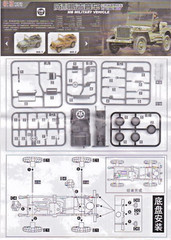 Unique 1/48 US Willys Army Jeep Model Kit of the famous MB 4×4 – Ships from USA!